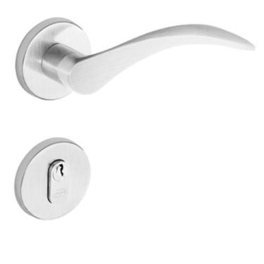 Imagem de Fechadura ICARO 55mm Escovada Zamack Imab Conjunto