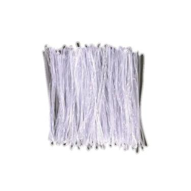 Imagem de Alça Tag Bagagens Cordão De Silicone 100 Unidades - Motivate, Branco