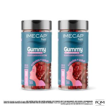 Imagem de Compre 1 Imecap Hair Gummy 30 Gomas e Ganhe 50% na 2 Unidade - FQM