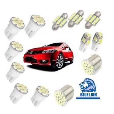 Imagem de Kit Lampadas Led Honda New Civic 2007 2008 2009 2010 2011 - BLUE LION 