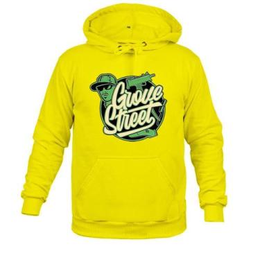 Imagem de Moletom 100% Algodão Canguru Grove - Surprass, Amarelo, P