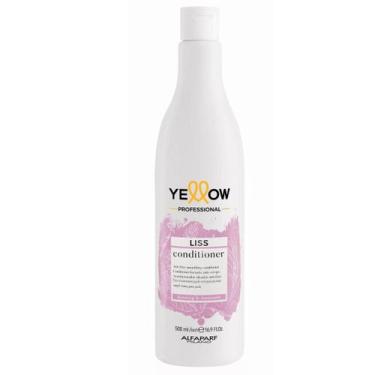 Imagem de Condicionador Anti-Frizz Yellow Liss 500ml Alfaparf Para Cabelos Lisos