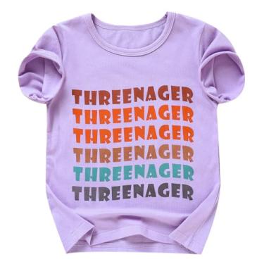 Imagem de 3rd Birthday Shirt Baby Girls Three Year Old Tops Third Birthday T-Shirt Clothes Outfit...