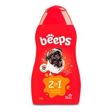 Imagem de Shampoo Beeps 2 em 1 Melancia 500 ml - Pet Society