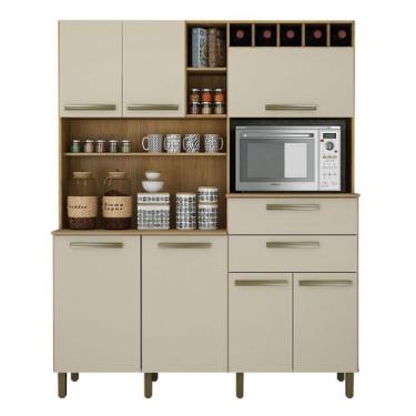 Imagem de Armário para Cozinha Monte Rey 7 Portas Valdemóveis - Valdemoveis, 86 