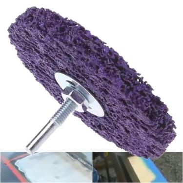 Imagem de Disco Abrasivo Removedor De Tinta Com Haste P/ Furadeira - Leander Sto