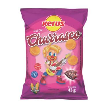 Imagem de Salgadinho de Milho Churrasco Kerus 43g