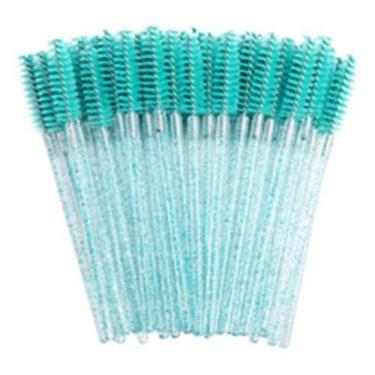 Imagem de 100 Escovinhas Sobrancelha E Cílios Alongamento Descartáveis - NoBrand