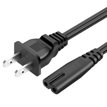 Imagem de DSYJ Cabo De Alimentação Ca (1,5 M, Preto) - Substituição Universal Para Xbox One S/X, Series X/S, Ps4, Ps4 Slim, Ps5, Ps3 Slim/Super Listado Pela Ul