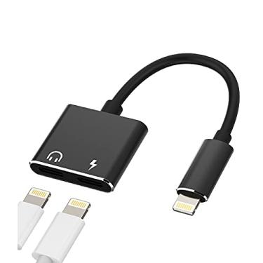 Imagem de zoyuzan Adaptador De Fone Ouvido Compatível Com Iphone Conector Lightning Para Áudio E Carregador, Divisor Carregamento 11 12 Mini Pro Max Xs Xr X Se, Conversor Ipad Certificação Apple Mfi
