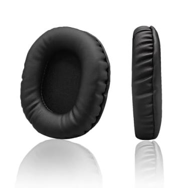 Imagem de HAOMUK Almofadas De Reposição Para Fones Ouvido Audio Technica Ath M50X M50Xbt M50Rd M40X M30X M20X Msr7 Sx1, Ouvido, Protetores Auriculares E Copo (Preto)