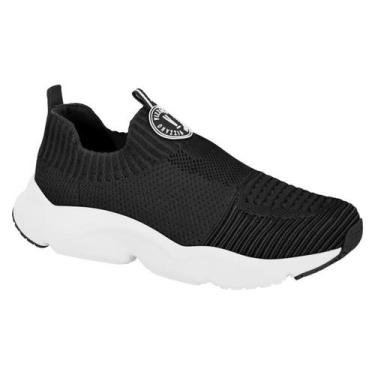 Imagem de Tênis Feminino Casual Slip On Vizzano Knit 1440.105 - Preto, 35