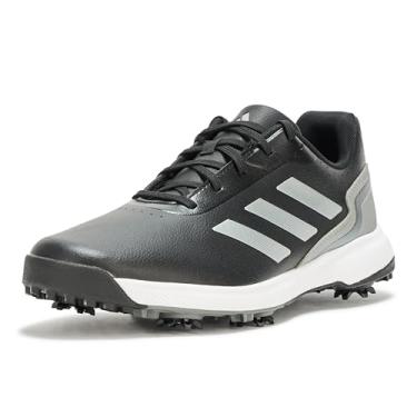 Imagem de adidas Tênis de golfe masculino Traxion Response, Core Black/Iron Met./Silver Met., 40