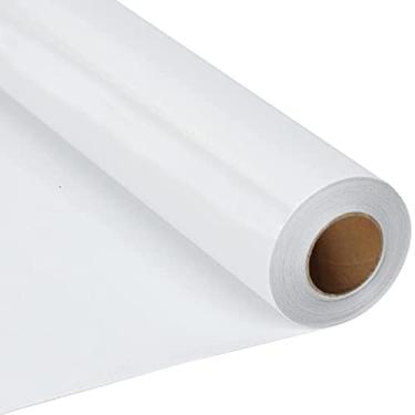 Imagem de CALCA Rolo de vinil de transferência de calor imprimível HTV Rolos de vinil branco ferro em vinil Eco-Solvente Branco HTV Rolos para qualquer tecido de cor clara ou escura (50 cm x 4,5 m)