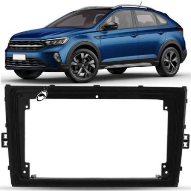 Imagem de Moldura Painel 2 Din 9 Polegadas Nivus 2020 Em Diante Black - Ludovico