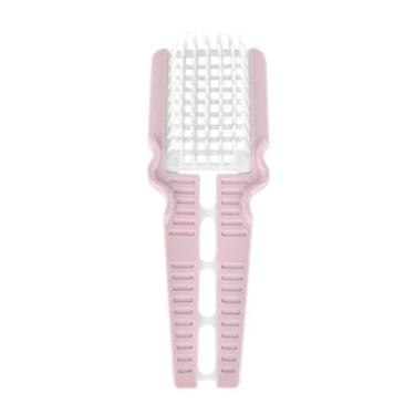 Imagem de Escova de cabelo modeladora, escova de cabelo curvada profissional – curvatura ajustável, cria facilmente vários penteados para mulheres, cabelos lisos e cacheados secos molhados