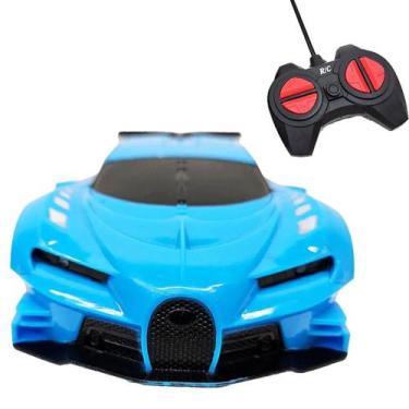 Imagem de Carrinho De Controle Remoto Com Farol Brinquedo Esportivo - Tesla Stor