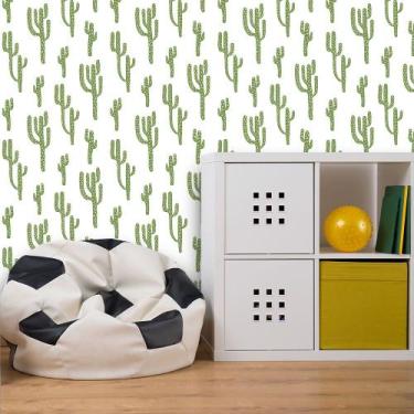 Imagem de Papel de Parede Adesivo - Cactos - 143ppi - Allodi