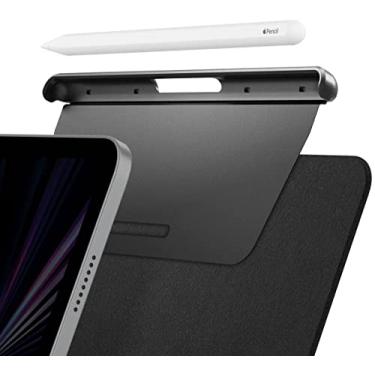 Imagem de Spigen para Apple Pencil Pro, porta-lápis Apple Pencil de 2 geração, compatível com Magic Keyboard, Smart Keyboard Folio, Smart Folio, capas magnéticas para iPad, preto