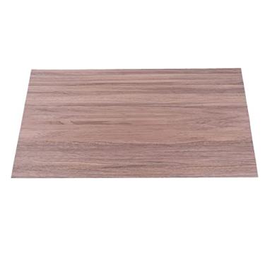 Imagem de Pilipane Piso de casa de bonecas Casca de Pinheiro Miniatura Escala 1:12 DIY Decoração de Casa de Bonecas Café Marrom 43 x 28 cm