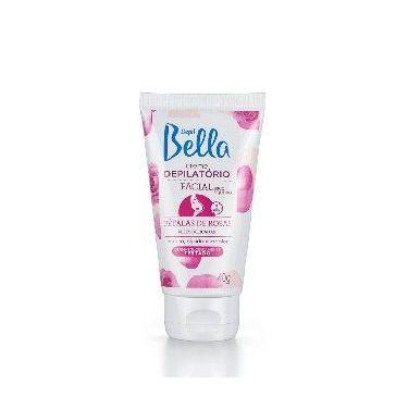 Imagem de Creme depilatório pétalas de rosas facial depil bella bisnaga 40g - DB