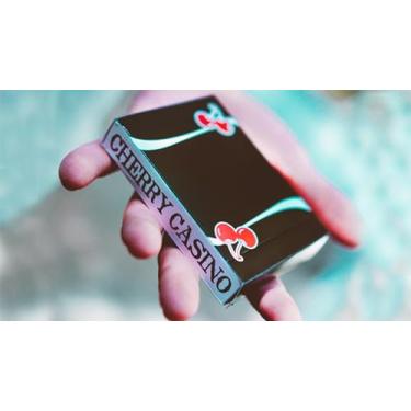 Imagem de Murphy's Magic Supplies, Inc. Cherry Casino True Black | Black Hawk | Playing Cards by Pure Imagination Projects | Poker Deck | Collectable