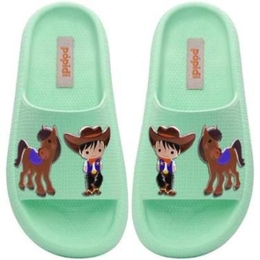 Imagem de Chinelo Slide Menino 25Ao40 Nuvem Infantil Cowboy 12.117-Masculino