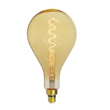 Imagem de Lâmpada Led Taschibra Filamento Giant Gota E27 Bivolt 2200k Amarelo âmbar