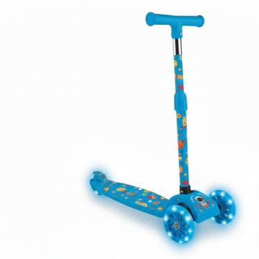 Imagem de Patinete Just Fun Infantil 3 Rodas até 40kg Guidão Ajustável