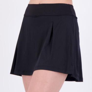 Imagem de Shorts Saia Fila Match Ao Feminino Preto, G