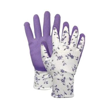 Imagem de Luvas De Jardim De Espuma De Látex Respirável Tamanho Único Para Mulhe