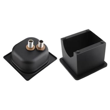 Imagem de Enxaguador de Jarros em Aço Inoxidável Lavadora Automática Copos Vidro Sem Abertura para Pia Cozinha Hotel Copo Café Leite Chá Água Econômica Energia