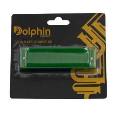 Imagem de Gaita Blues 20 Vozes Do Corpo Plástico Cor Sortidas Dolphin