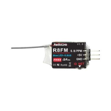 Imagem de Receptor RadioLink RC R8FGH R8FG R8EF R8FM R8SM R8XM R7FG R6FG R6F R4F