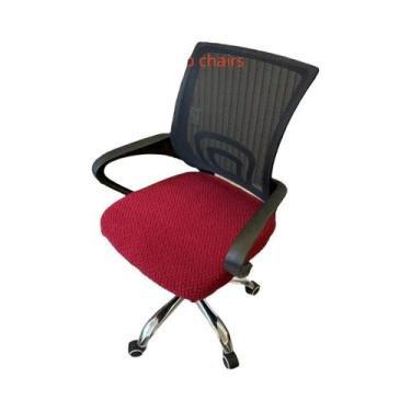 Imagem de Capa Elástica Lavável Para Cadeira De Escritório, Protetor De Assento 