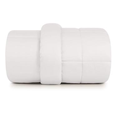 Imagem de Edredom Casal Altenburg Algodão Lux 200 Fios Plumi Branco