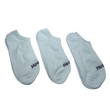 Imagem de Kit Meia 3 Pares Unissex Casual Cano Invisível em Algodão Hoahi 004hom