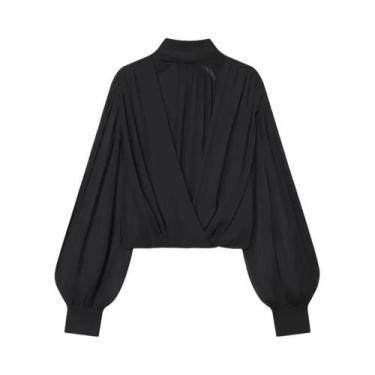 Imagem de Blusas Femininas De Manga Longa Elegantes E Modernas Para Festas - Col