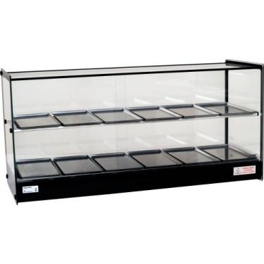 Imagem de Estufa 12 Bandejas EVR Dupla Titã Preta, 220V, Preto