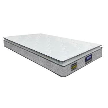 Imagem de Colchão Gazin Misto Equilibrium 19x188x88 Até 150kg Natural Cinza