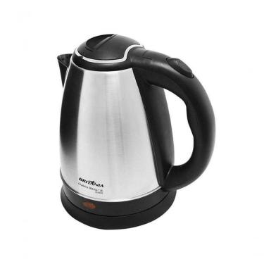 Imagem de Chaleira Elétrica BCH02PI 1150W 1,8L em Plástico Prata, Preto com Desligamento Automático 110V