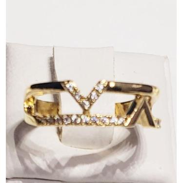 Imagem de Anel Banhado A Ouro Com Micro Zircônias - Gold Gazz, 15, 17, 18, Doura