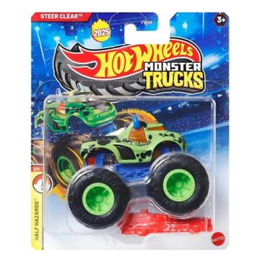 Imagem de Carrinho Hot Wheels Monster Trucks Mattel - Escala 1:64, Steer clear