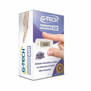 Imagem de Termômetro Infravermelho G-Tech Go de Testa Ultracompacto Sem Contato 