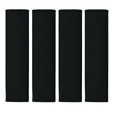 Imagem de Mirkoo Capa para cinto de segurança de carro, pacote com 4 unidades, alça macia para cinto de segurança de carro, almofada de ombro para adultos e crianças, adequada para cinto de segurança de carro,