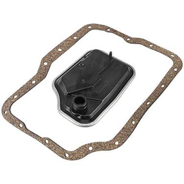 Imagem de X AUTOHAUX Kit de vedação de cárter de óleo de filtro de transmissão automática para Ford Focus para Mazda 3 6 4F27E FN4AEL J39A FN0121500A FN0121500 XS4Z7A098AB