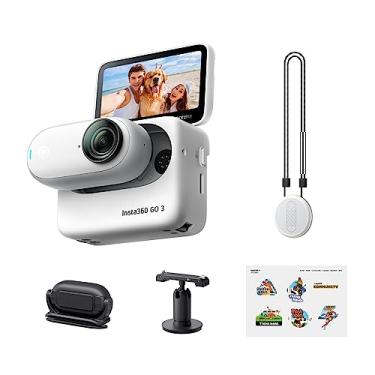 Imagem de Insta360 GO 3 64 GB – Câmera Vlogging para criadores, Vloggers, mini câmera de ação com tela sensível ao toque, leve e portátil, POV mãos livres, montagem em qualquer lugar, estabilização,