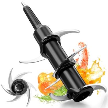 Imagem de Lâmina de liquidificador Ninja de substituição, peças de reposição para liquidificador Ninja de 6 lâminas compatíveis com jarra Ninja de 2,041 g. Compatível com Ninja Kitchen System 1100W Pitcher