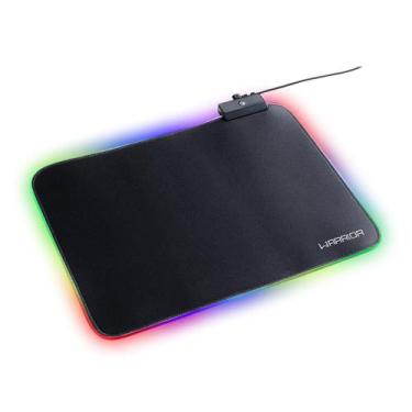 Imagem de Mousepad Cronos Gamer Flexível RGB Warrior - AC333 - Multilaser