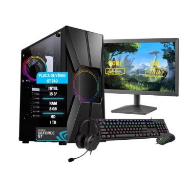 Imagem de Pc Gamer Completo Maximus I5 GT 740 Ram 8GB Hd 1Tb Wi-fi - Amorim Tech